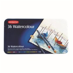 Derwent Watercolour Pencils Tin 36 Assorted_2